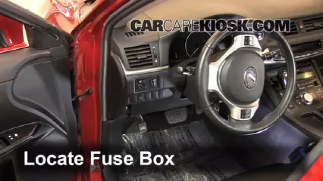 2011 Lexus CT200h 1.8L 4 Cyl. Fuse (Interior) Replace